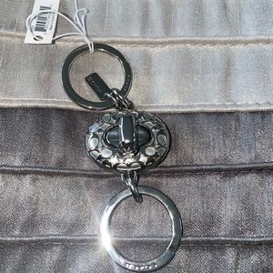 100% authentic Coach key chain